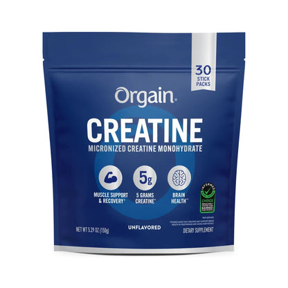 Orgain Creatina En Sobres Individuales