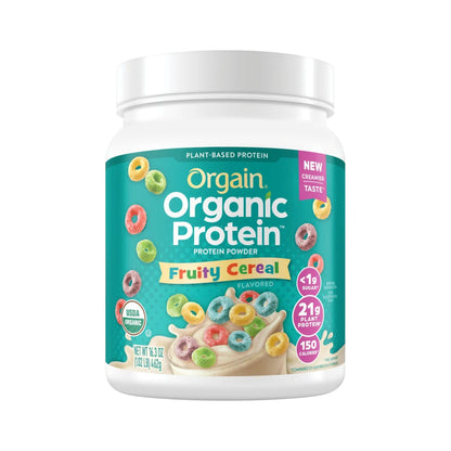 Orgain Organic Protein Plant Based Protein Powder - Fruity Cereal