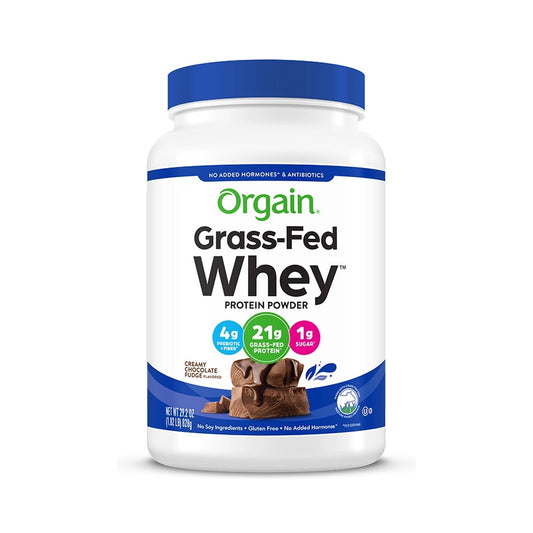 Orgain Proteína Whey De Pastoreo Chocolate Fudge