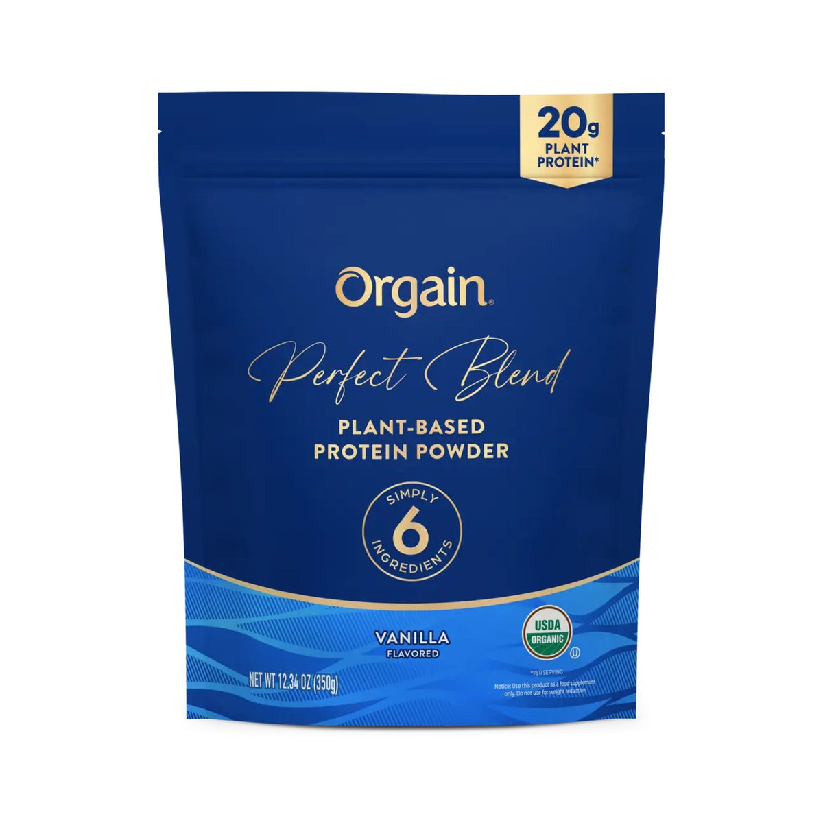 Orgain Perfect Blend Proteína Vegetal En Polvo Vainilla