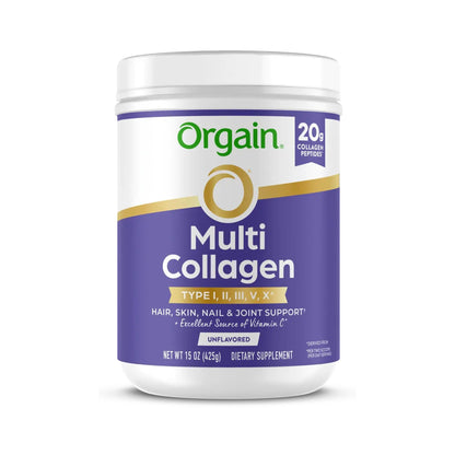 Orgain Multi Colágeno Péptidos En Polvo