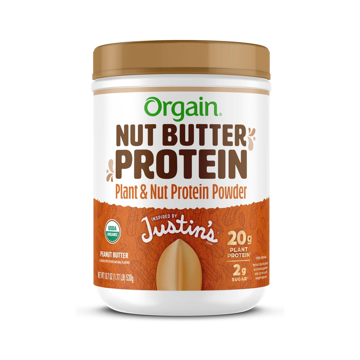 Orgain Proteína En Polvo Con Crema De Cacahuate