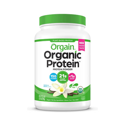 Orgain Proteína Vegetal Orgánica En Polvo Vainilla