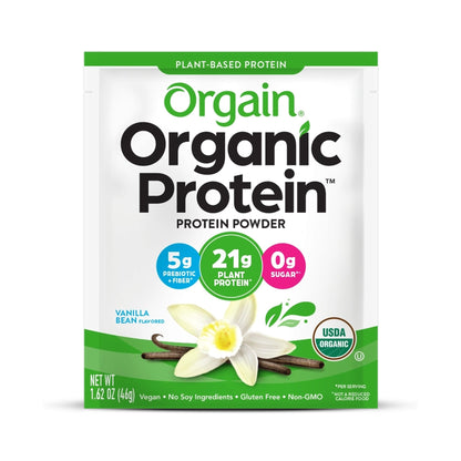 Orgain Proteína Vegetal Orgánica En Polvo Vainilla