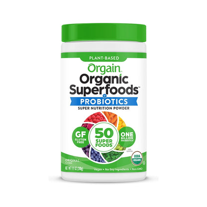 Orgain Superalimentos Orgánicos Con Probióticos En Polvo Original