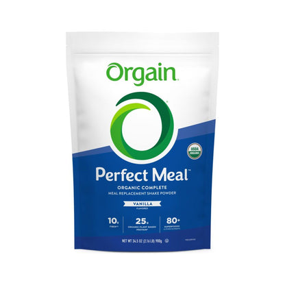 Orgain Perfect Meal Sustituto De Comida En Polvo Vainilla