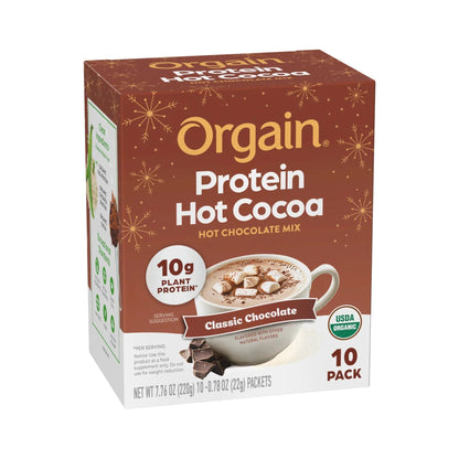 Orgain Chocolate Caliente Con Proteína Clásico