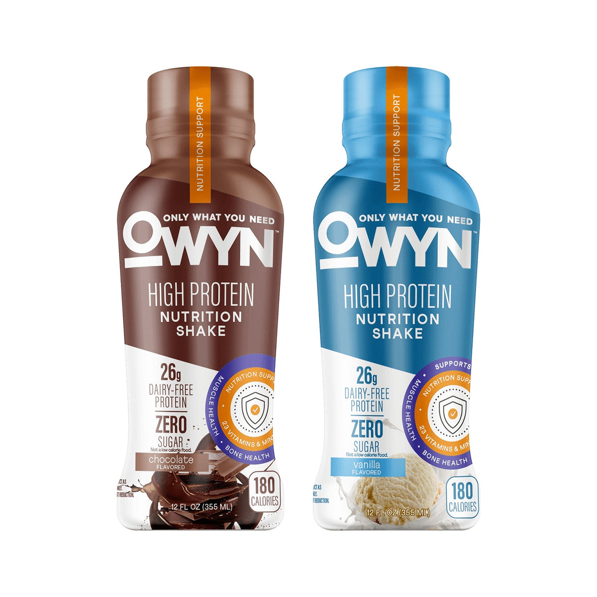 OWYN Proteína Vegetal en Polvo Surtida Chocolate y Vainilla