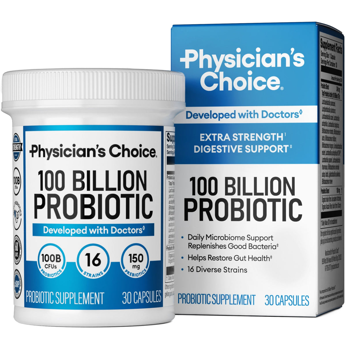 Physician's Choice Probiótico 100 Mil Millones