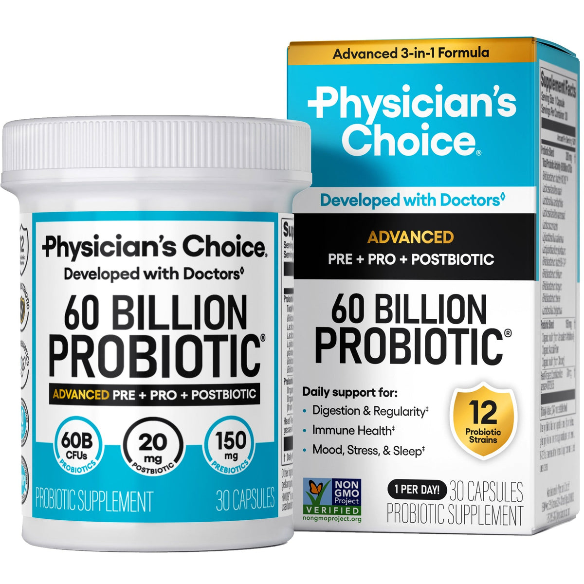 Physician's Choice Probiótico Avanzado 60 Mil Millones