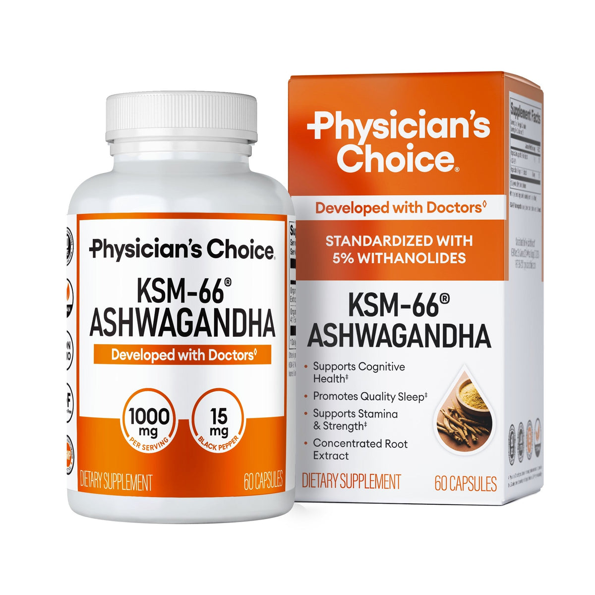 Physician's Choice Ashwagandha KSM-66