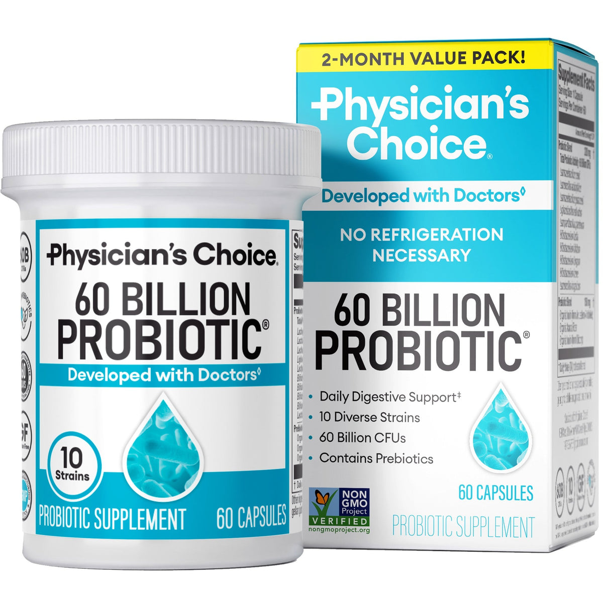 Physician's Choice Probiótico 60 Mil Millones