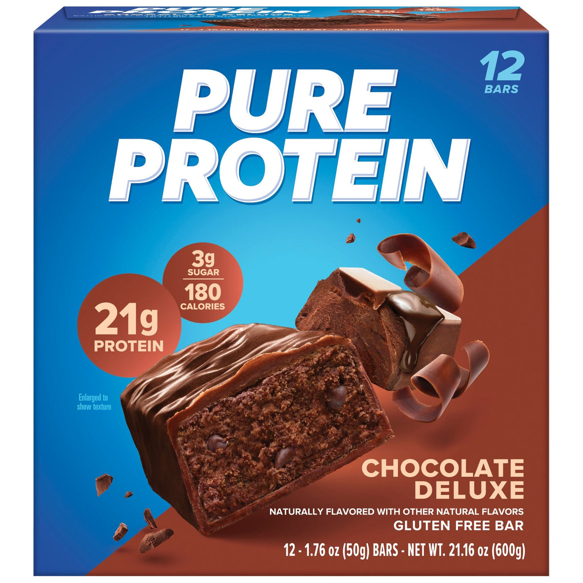 Pure Protein Barra De Proteína Chocolate Deluxe