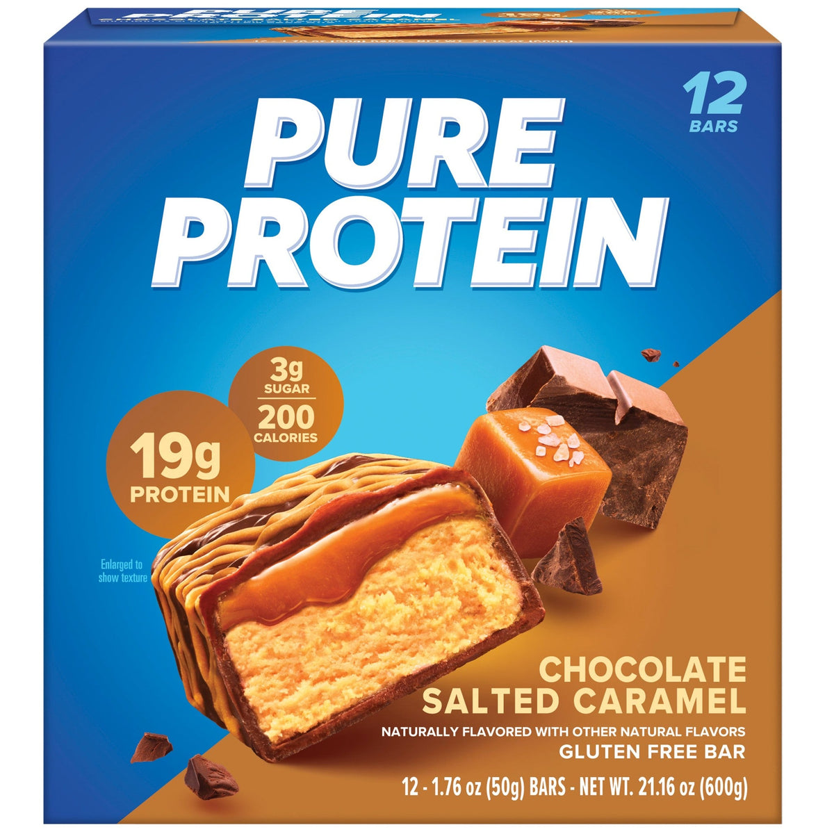 Pure Protein Barra De Proteína Chocolate Y Caramelo Salado