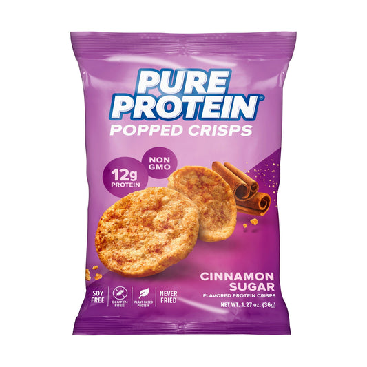 Pure Protein Crujientes Con Proteína Canela Y Azúcar