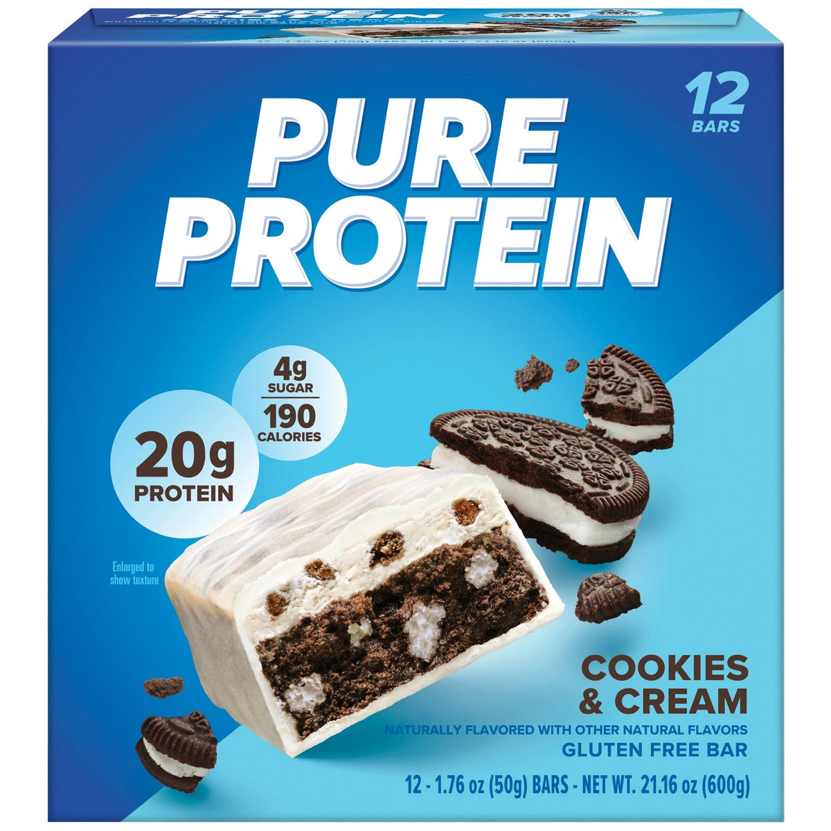 Pure Protein Barra De Proteína Cookies & Cream
