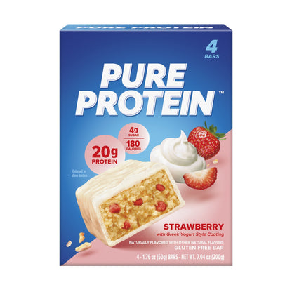 Pure Protein Barra De Proteína Yogurt Griego De Fresa