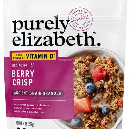 Purely Elizabeth Granola de Granos Ancestrales Berry Crisp