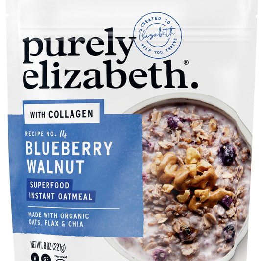 Purely Elizabeth Avena Superfood Mora Azul y Nuez con Colágeno Bolsa