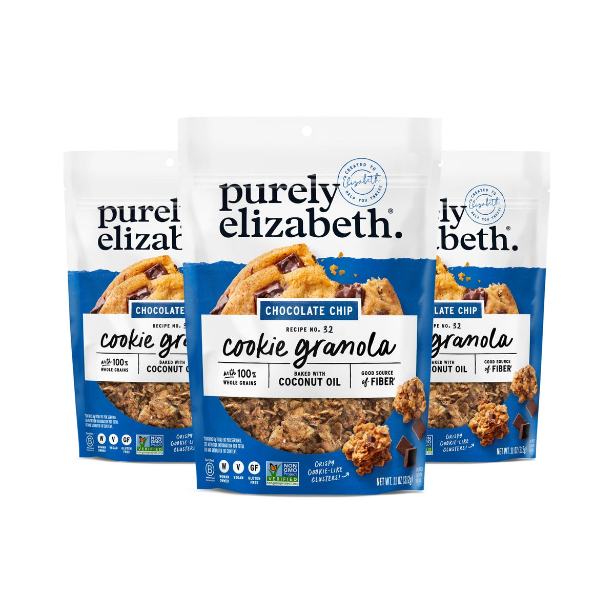 Purely Elizabeth Granola Chocolate Chip Cookie