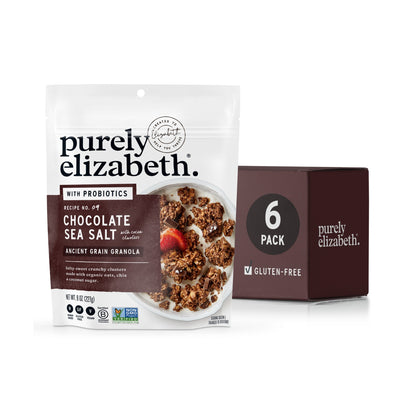 Purely Elizabeth Granola Probiótica Chocolate y Sal de Mar