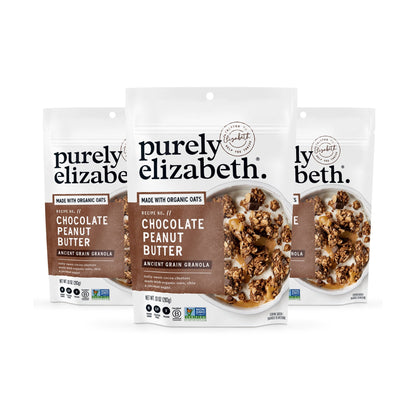 Purely Elizabeth Granola de Granos Ancestrales Chocolate y Crema de Cacahuate