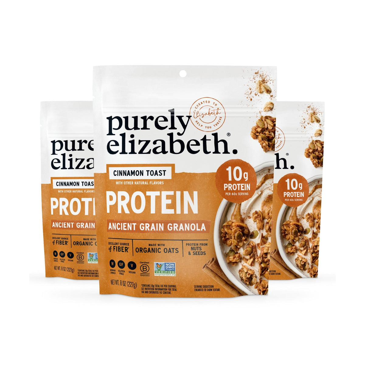 Purely Elizabeth Granola con Proteína Cinnamon Toast