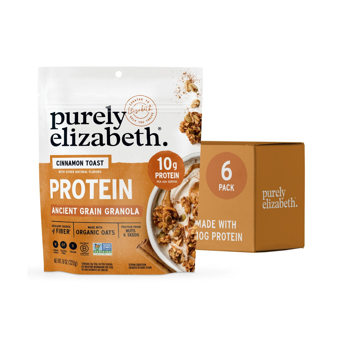 Purely Elizabeth Granola con Proteína Cinnamon Toast