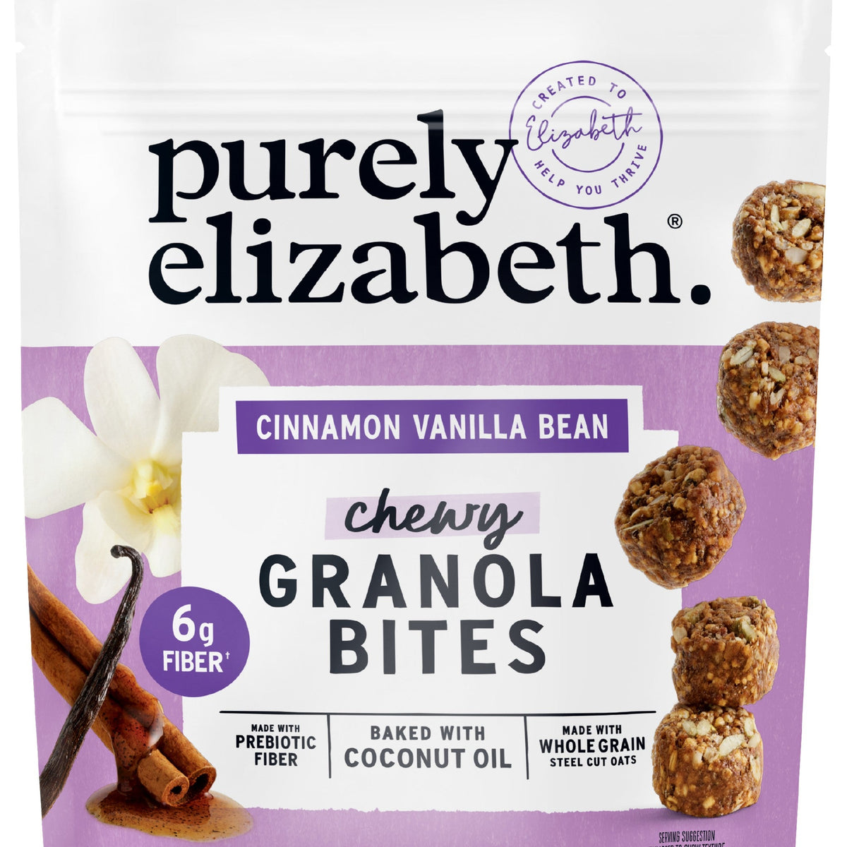 Purely Elizabeth Bocaditos de Granola Canela y Vainilla