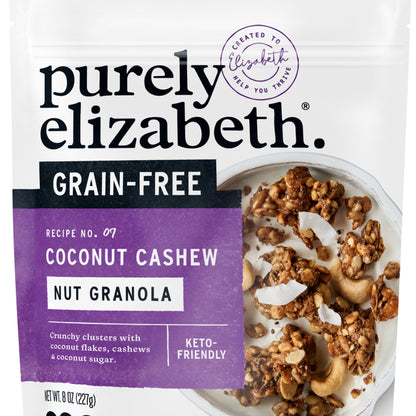 Purely Elizabeth Granola Sin Granos Coco y Nuez de La India