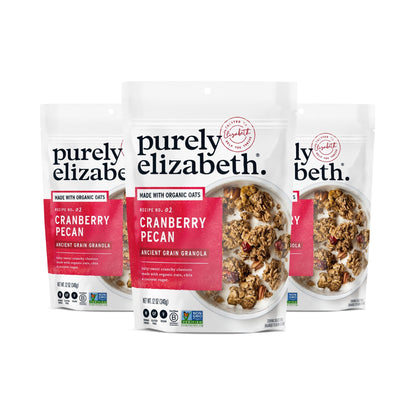 Purely Elizabeth Granola de Granos Ancestrales Arándano y Nuez Pecana