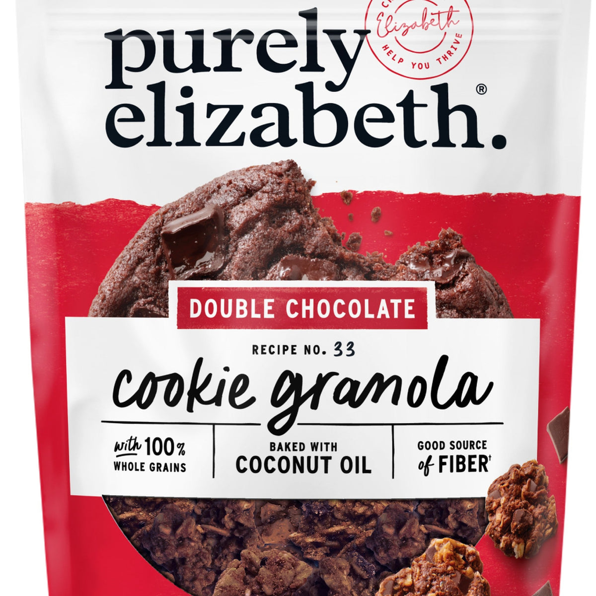 Purely Elizabeth Granola Doble Chocolate Cookie