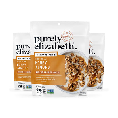 Purely Elizabeth Granola Probiótica Miel y Almendra