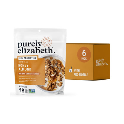 Purely Elizabeth Granola Probiótica Miel y Almendra