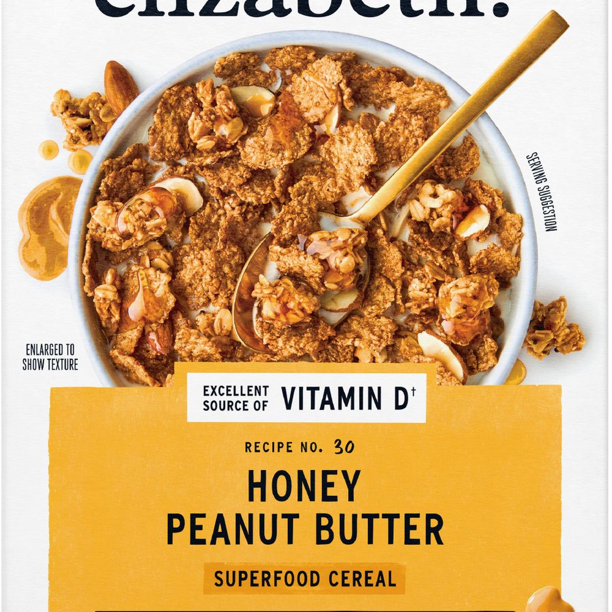 Purely Elizabeth Honey Peanut Butter Superfood Cereal with Vitamin D