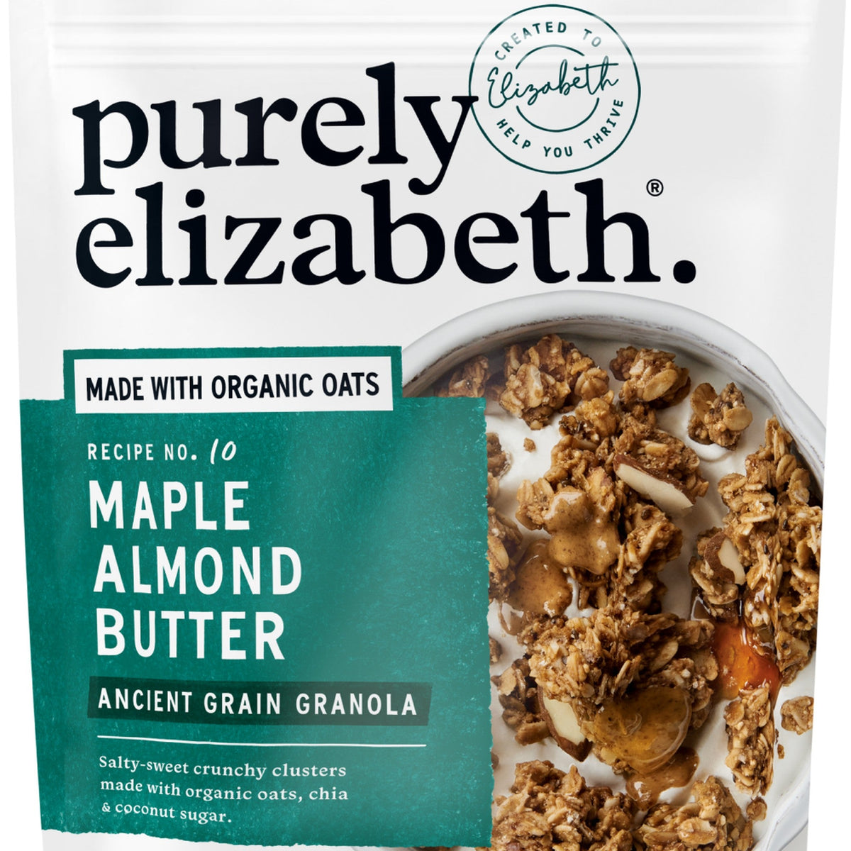 Purely Elizabeth Granola de Granos Ancestrales Maple y Crema de Almendra
