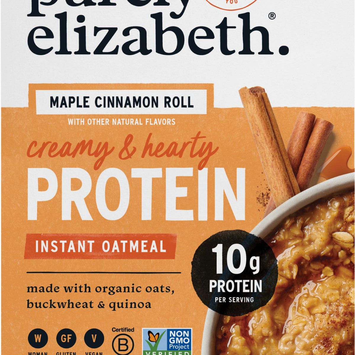 Purely Elizabeth Avena con Proteína Maple Cinnamon Roll