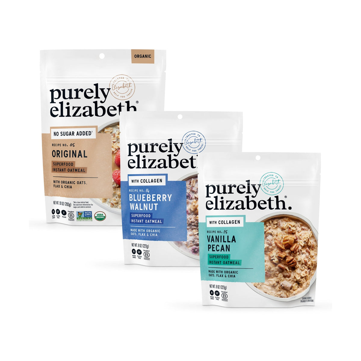 Purely Elizabeth Avena en Bolsa Surtida