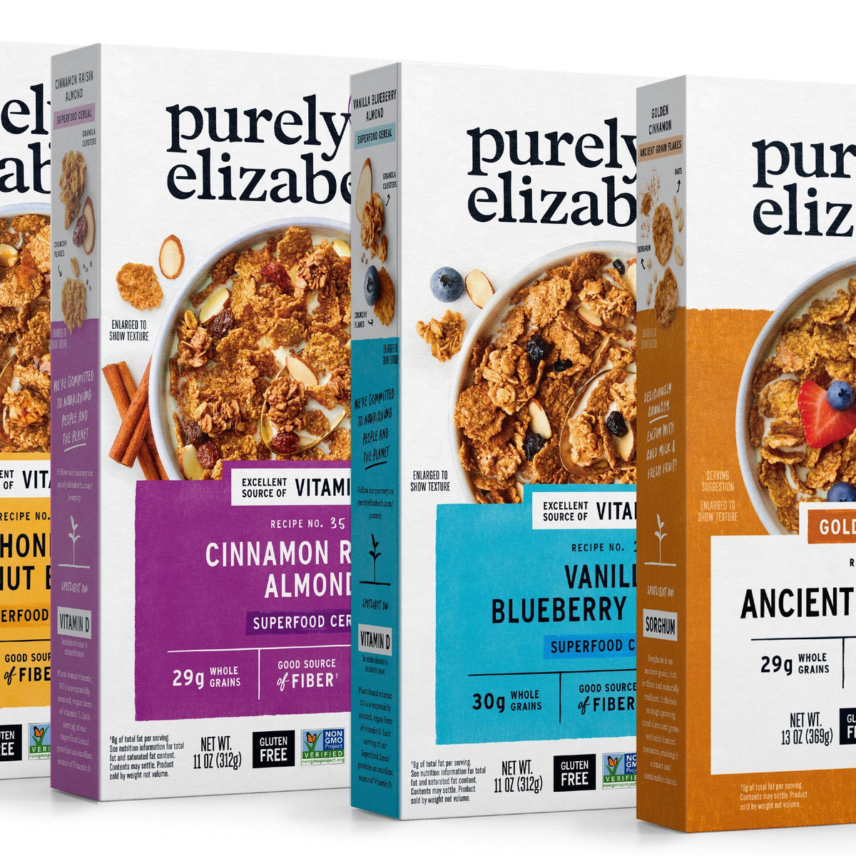 Purely Elizabeth Superfood Cereal Variety Pack