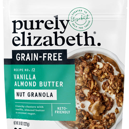 Purely Elizabeth Granola Sin Granos Vainilla y Crema de Almendra