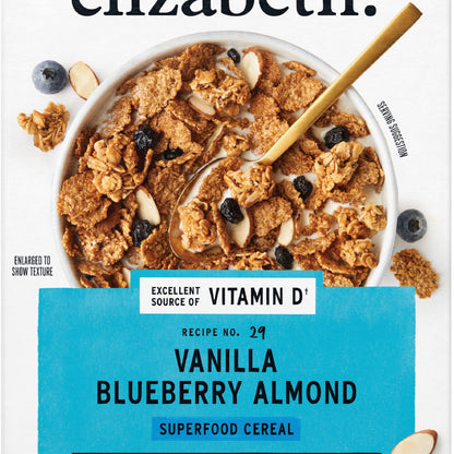 Purely Elizabeth Vanilla Blueberry Almond Superfood Cereal with Vitamin D