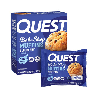 Quest Bake Shop Muffins De Mora Azul Con Proteína