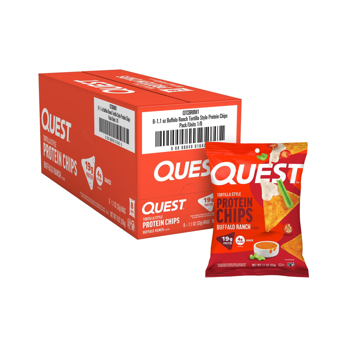 Quest Chips De Proteína Buffalo Ranch