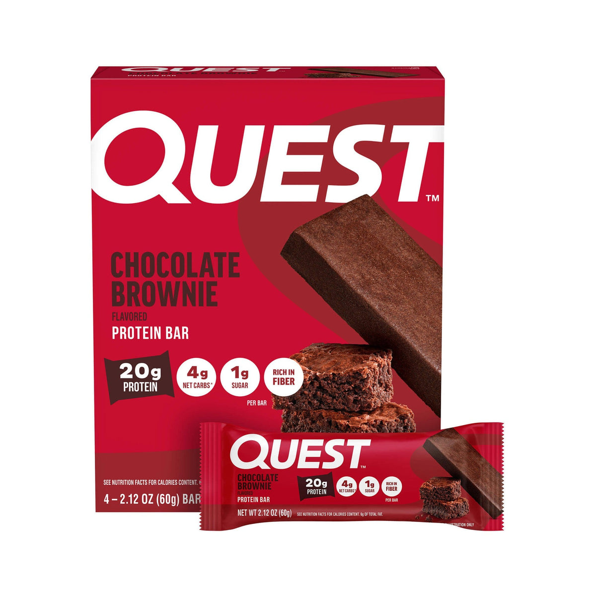 Quest Barras De Proteína Brownie De Chocolate