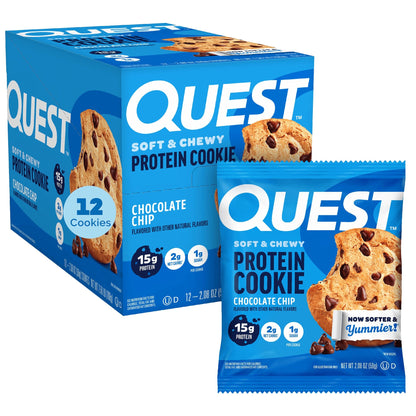 Quest Galletas De Proteína Chispas De Chocolate