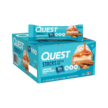 Quest Stacks Barras Canela Y Azúcar Morena