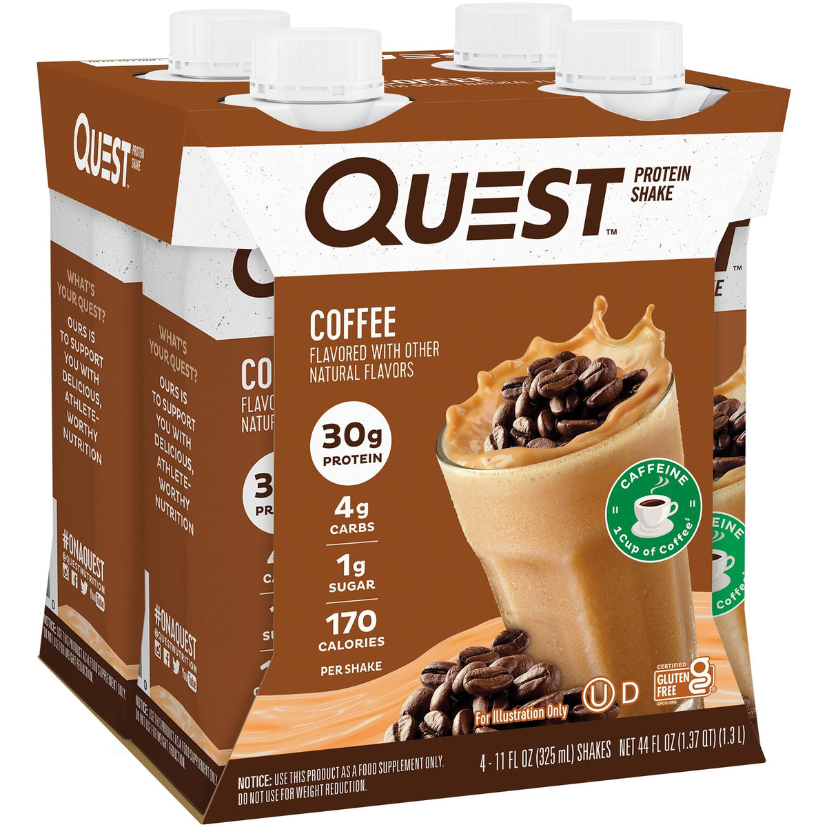 Quest Malteada De Proteína Café