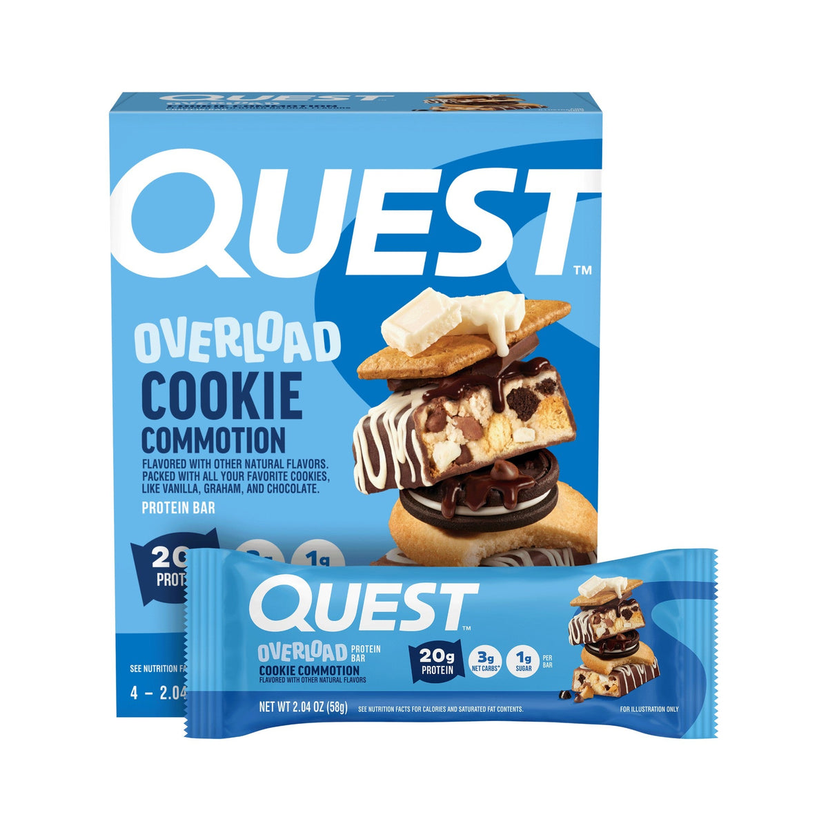 Quest Overload Barra Cookie Commotion