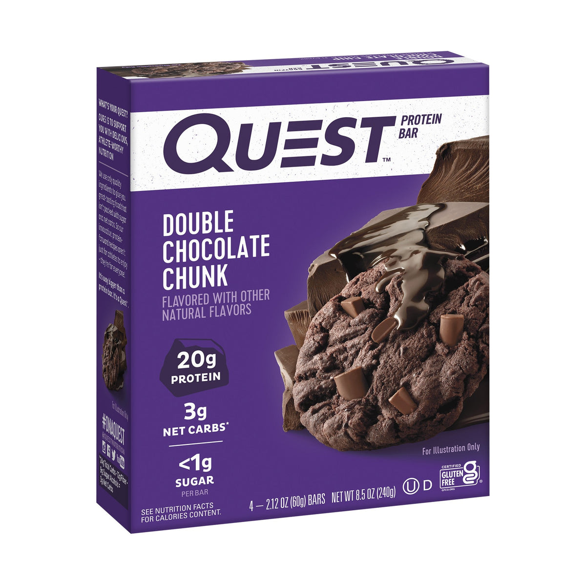 Quest Barras De Proteína Doble Chocolate