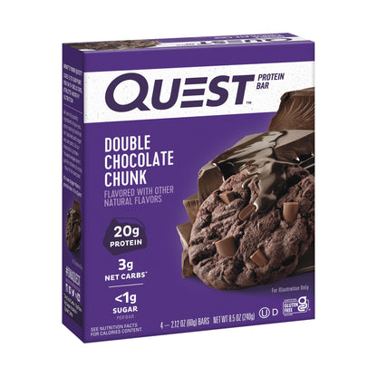 Quest Barras De Proteína Doble Chocolate
